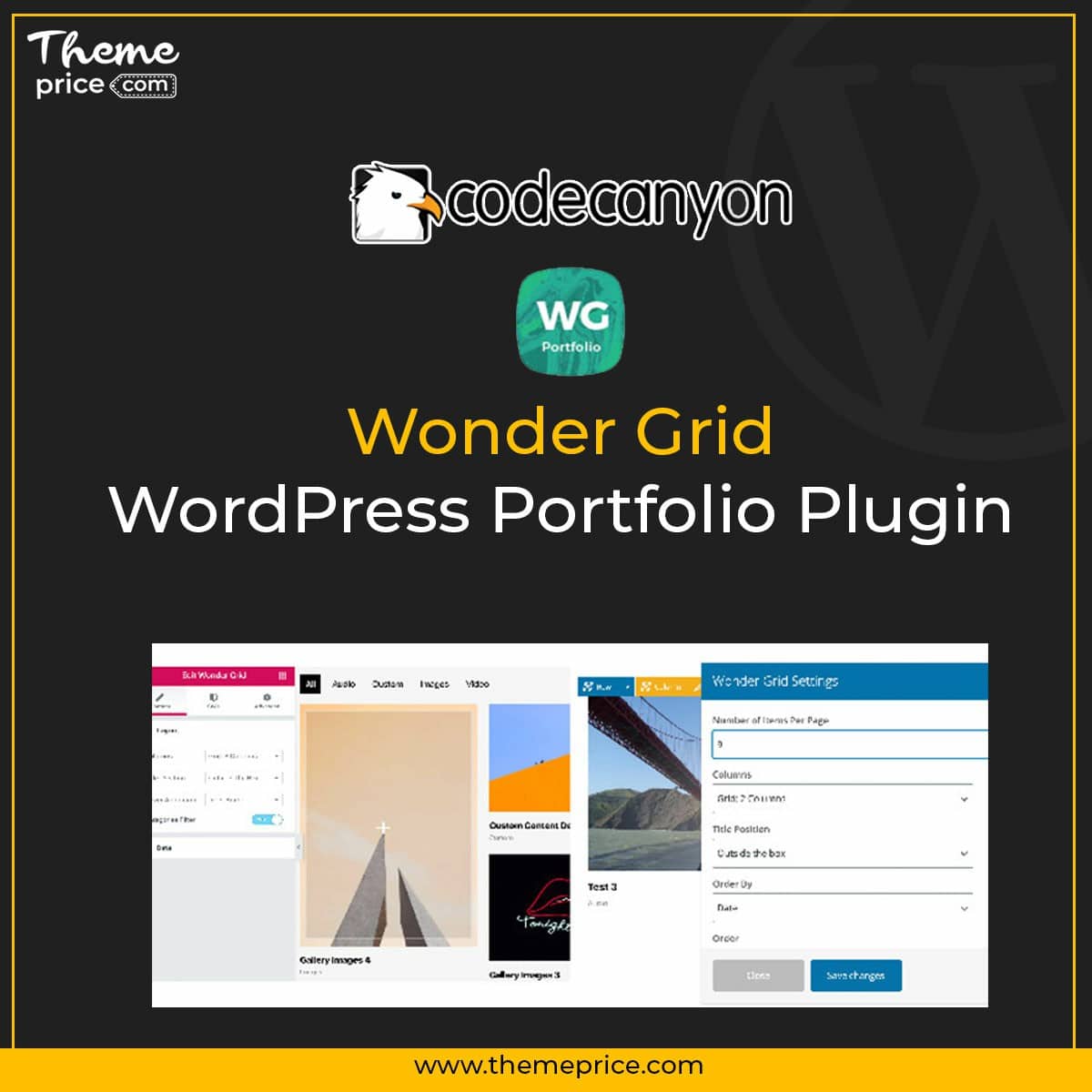 Wonder Grid – WordPress Portfolio Plugin