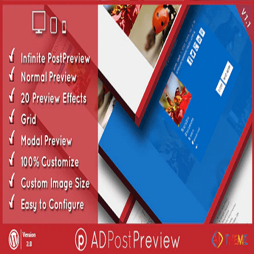 AD Post Preview Wordpress Plugin