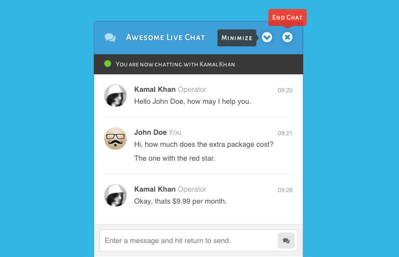 Awesome Live Chat