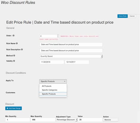 Conditional Free Shipping