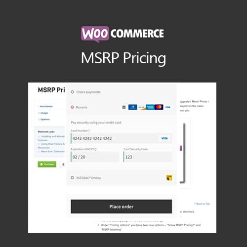 WooCommerce MSRP Pricing