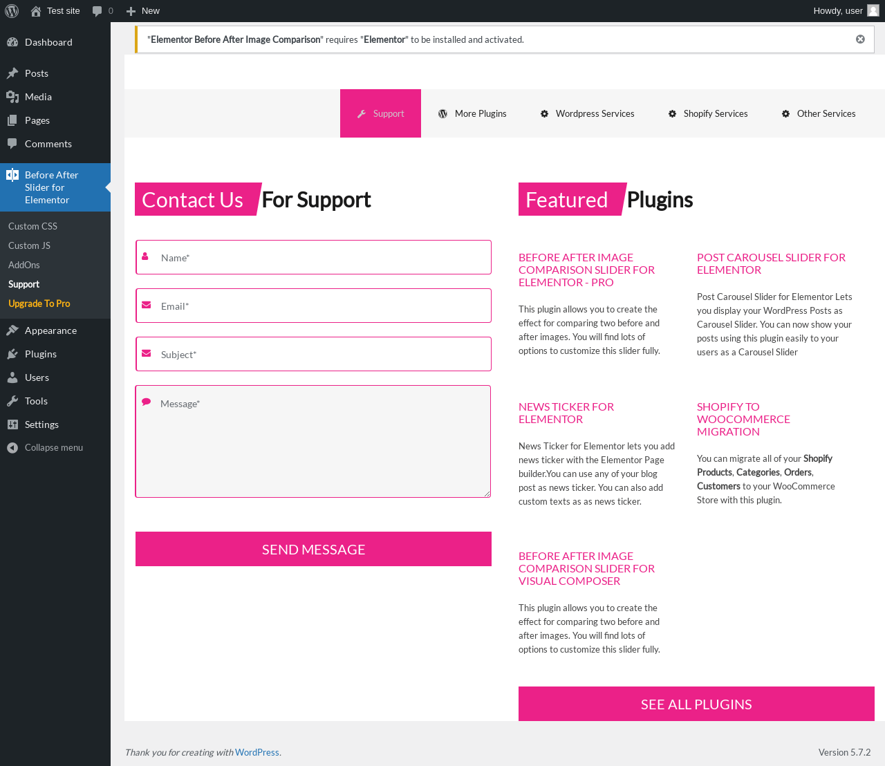Before After Image Slider
