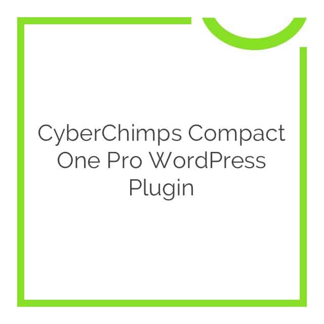 CyberChimps Compact One