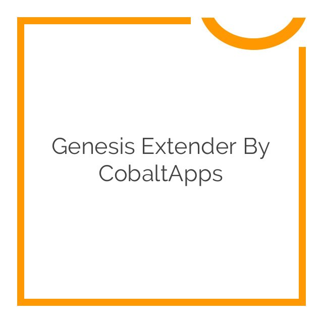 CobaltApps Genesis