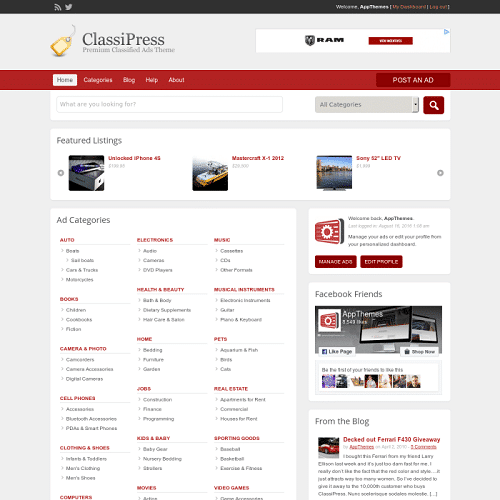APPTHEMES CLASSIPRESS