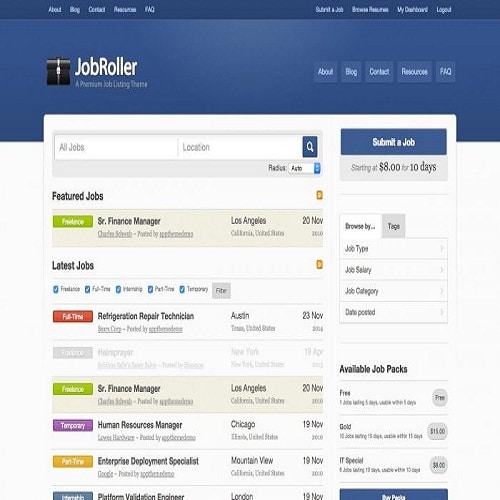 APPTHEMES JOBROLLER