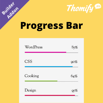 themify addon Progress Bar