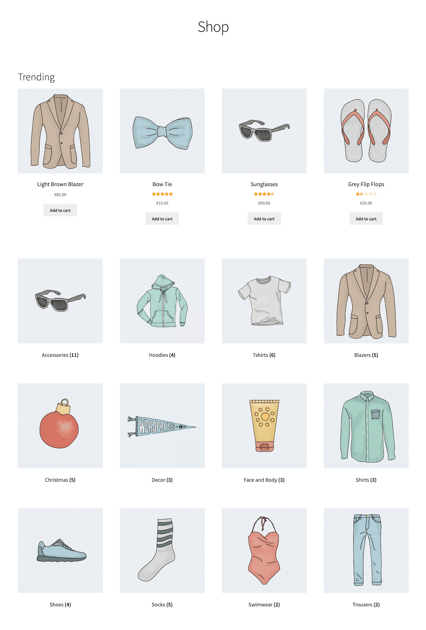 WooCommerce Trending Products