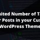 limit the number of tags after posts in your custom wordpress theme 1