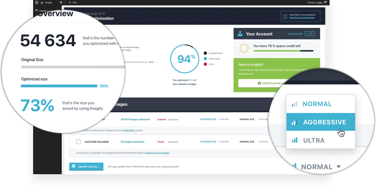 Imagify WordPress Plugin With 50GB Credit